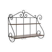 Lade das Bild in den Galerie-Viewer, Regal DKD Home Decor Tanne schmiedeeisern (100 x 37 x 86 cm)