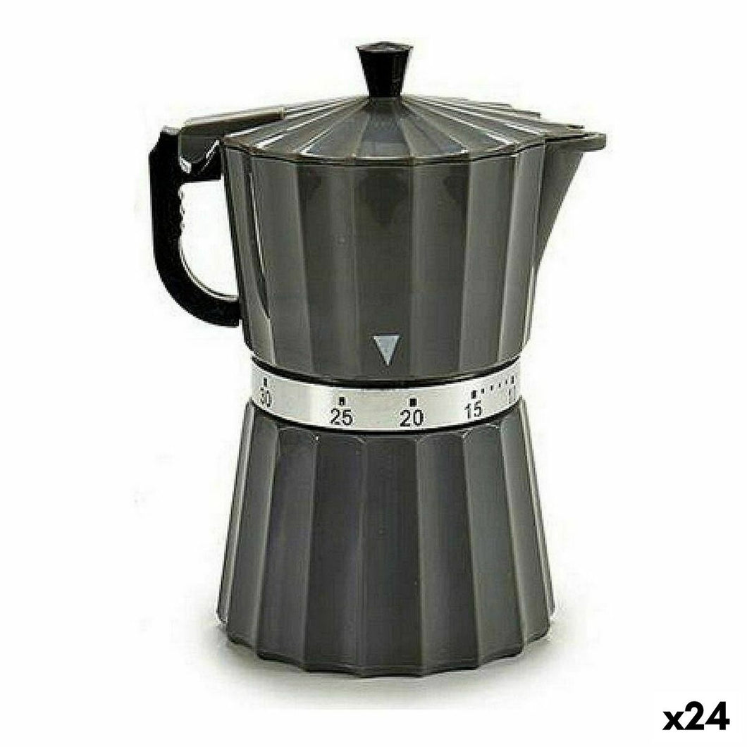Küchenwecker 9 x 10,5 x 6,5 cm Kaffeemaschine (24 Stück)