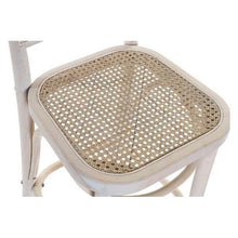 Lade das Bild in den Galerie-Viewer, Hocker Dekodonia Rattan Birke (44 x 54 x 109 cm) von EGOECO um plastikfrei und nachhaltig gut im mediterranen Stil zu leben 
