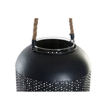 Lade das Bild in den Galerie-Viewer, Kerzenschale DKD Home Decor Schwarz Metall Schnur (22 x 22 x 63 cm)
