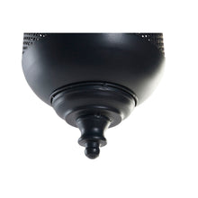 Lade das Bild in den Galerie-Viewer, Kerzenschale DKD Home Decor Braun Schwarz Metall Kristall Schnur (22 x 22 x 43 cm)
