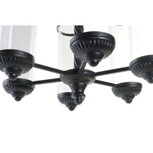 Lade das Bild in den Galerie-Viewer, Kerzenschale DKD Home Decor Schwarz Metall Kristall (53 x 53 x 52 cm)
