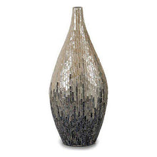 Lade das Bild in den Galerie-Viewer, Vase Grau Verblasster Effekt (21 x 63 x 28	 cm) - EGOECO
