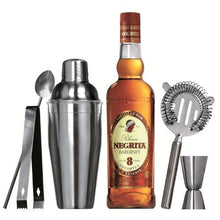 Lade das Bild in den Galerie-Viewer, Cocktail Set (5 Teile) von EGOECO um plastikfrei und nachhaltig gut im mediterranen Stil zu leben 
